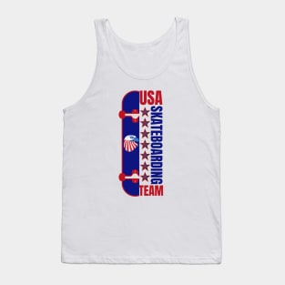 Usa Skateboarding Team Tank Top